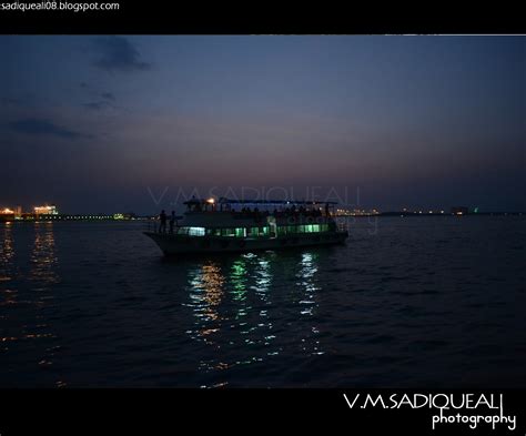 V.M SADIQUE ALI photography: kochi marine drive night