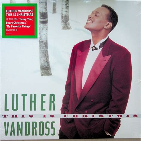 Luther Vandross This Is Christmas LP Vinyl 10 Track Unopened in Original Shrin for sale online ...