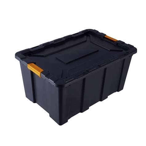 Montgomery 100L Black Heavy Duty Storage Container | Bunnings Warehouse