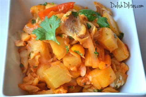 Bacalao Guisado (Stewed Cod Fish) | Delish D'Lites