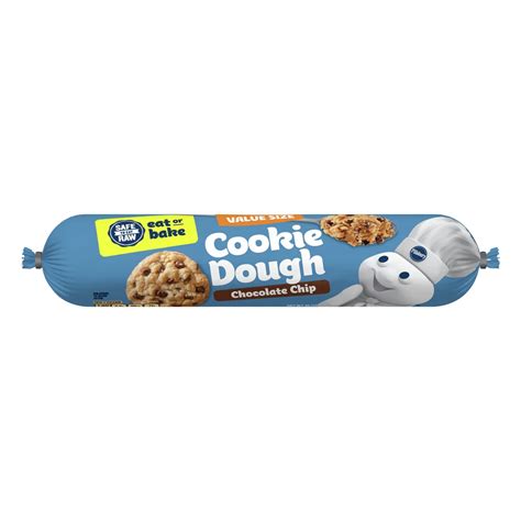 Pillsbury Ready to Eat or Bake Cookie Dough - Chocolate Chip, Value ...