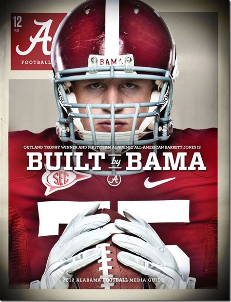 I Bleed Crimson Red: Behold: the 2012 Alabama Football Media Guide Covers