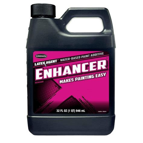 Latex Agent 1 qt. Enhancer Latex Paint Additive-CR.LAE.P.64 - The Home Depot