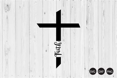 Faith Cross SVG, Faith SVG, Cross SVG – Crella