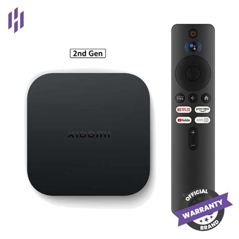 Xiaomi 4K Google TV Box S (2nd Gen) – Hojoborolo