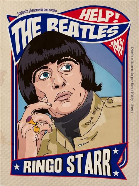 Ringo Starr - The Beatles - 1965 | Arte de los beatles, Beatles ...