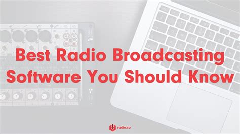 Best Radio Broadcasting Software You Should Know - YouTube