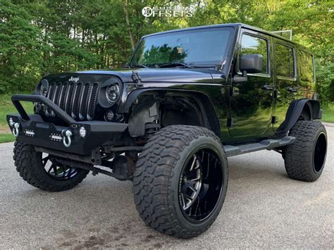 2013 Jeep Wrangler JK with 22x14 -76 Gear Forged F71bm1 and 35/13.5R22 Patriot M/t and ...