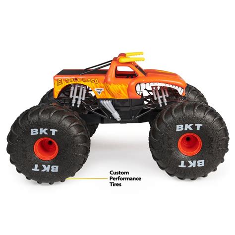 Monster Jam, Official MEGA El Toro Loco, All-Terrain Remote Control ...