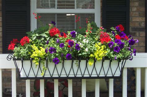 Deck Rail Planter Box Brackets • Bulbs Ideas