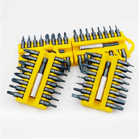 Security Tamper Proof Torx Hex Star Bit Set 17pcs Magnetic Holder ...