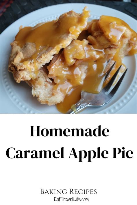 Homemade Caramel Apple Pie