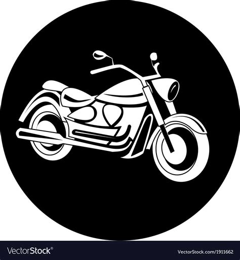 Motorcycle icon Royalty Free Vector Image - VectorStock