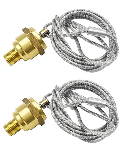 Snapklik.com : 2 Pack Of 14 NPT Air Tank Drain Valve