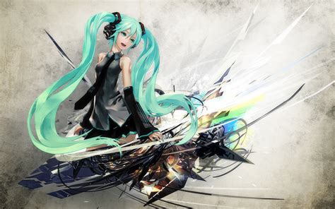 壁纸 : 插图, 动漫女孩, 自行车, 车辆, 蓝色, Vocaloid, 初音未来, twintails, 涂鸦, 艺术, 颜色 1920x1200 - Pvris - 262700 ...