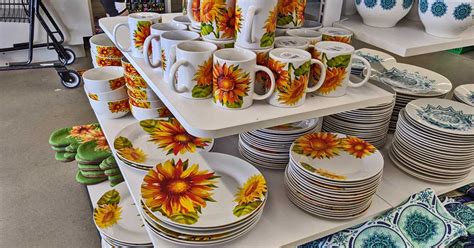 Sunflower Dinnerware Collection Only $1 at Dollar Tree