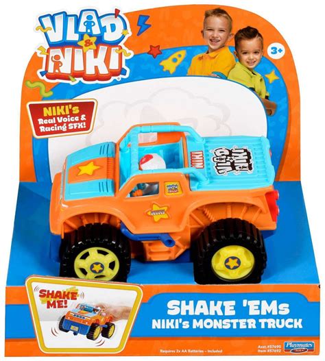 Vlad & Niki Shake 'Ems Niki's Monster Truck Vehicle - Walmart.com