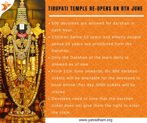 TIrupati Balaji Temple Opening Date is 8th June | TTD Announcement