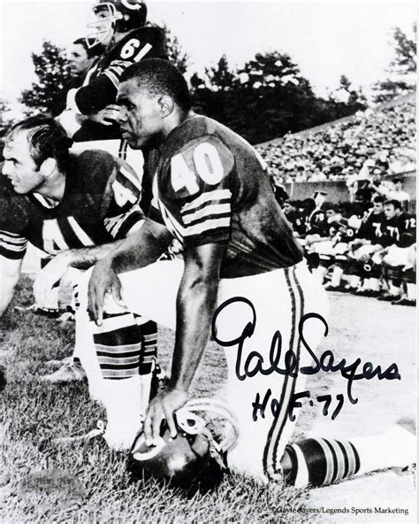 Gale Sayers & Brian Piccolo Signed 8x10 Autographed Photo Reprint | eBay