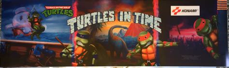 Teenage Mutant Ninja Turtle (TMNT) Turtles in Time Arcade Marquee – 27 ...