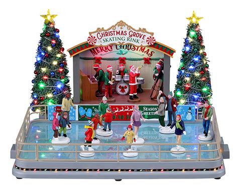 Christmas Grove Skating Rink | Lemax Village Collection | eHobbyTools