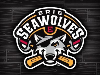 Erie Seawolves | Sports logo, Sports logo design, Baseball teams logo