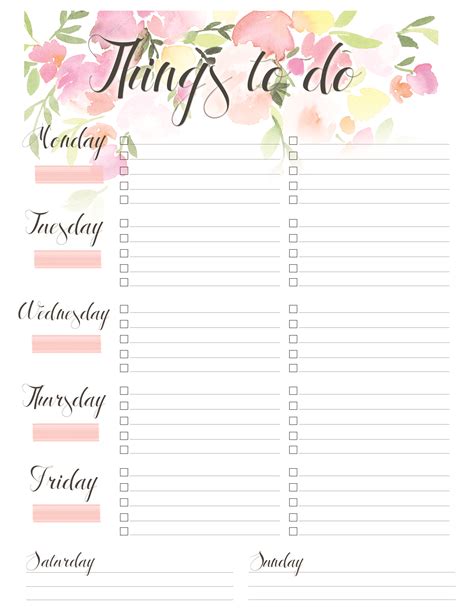 My new to-do list for the work. I like to create a new one at the ...