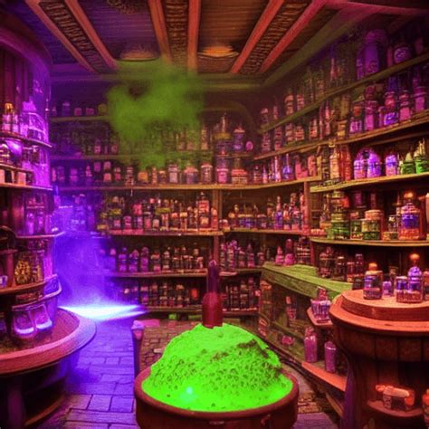 Potion Shop Graphic by Weta Digital · Creative Fabrica