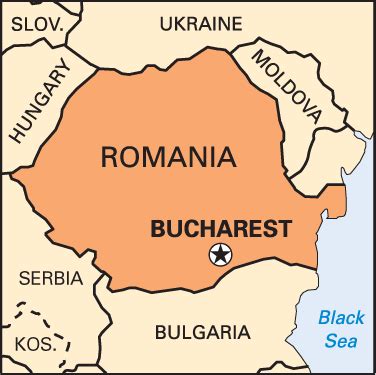 Map of Bucharest Romania - ToursMaps.com