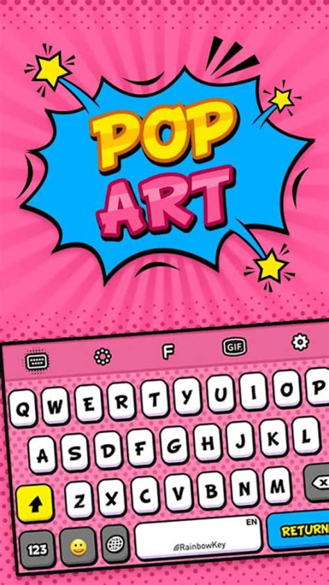 Sweetie Pop Art Keyboard Theme - Emoji & Gif APK para Android - Descargar