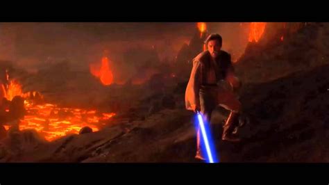 Star Wars: Anakin vs. Obi-Wan (short version) - YouTube