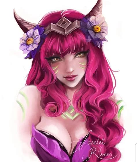 Amazing Elderwood Ahri fan art by @artworkbylorelei : AhriMains League ...