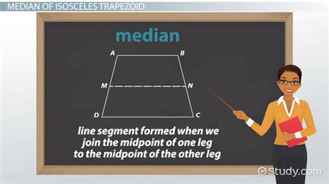 Isosceles Trapezoid Properties & Formula | What is an Isosceles Trapezoid? - Video & Lesson ...