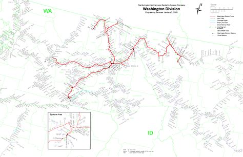 Multimodalways - Burlington Northern Santa Fe Railway Archives - Maps