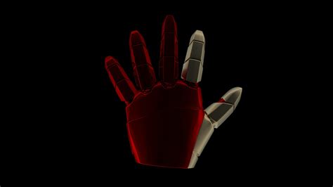 Iron Man Glove 3D Model $5 - .blend .3ds - Free3D