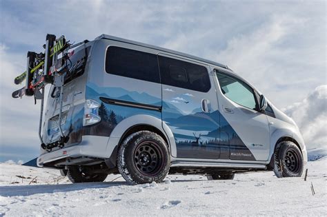 Nissan e-NV200 Winter Camper is rugged electric mobile home - carwitter