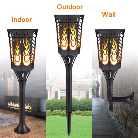 Solar Garden Lights Waterproof Outdoor Solar Torch Light Solar LED ...