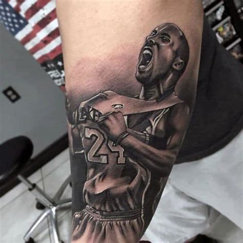 30 Kobe Bryant Tattoo Designs For Men - Basketball Ink Ideas