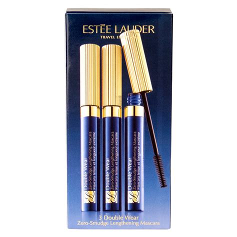 Estée Lauder Mascara Set: 3x6 ml Double Wear Zero-Smudge Mascara Eye Set in Black | Excaliburshop