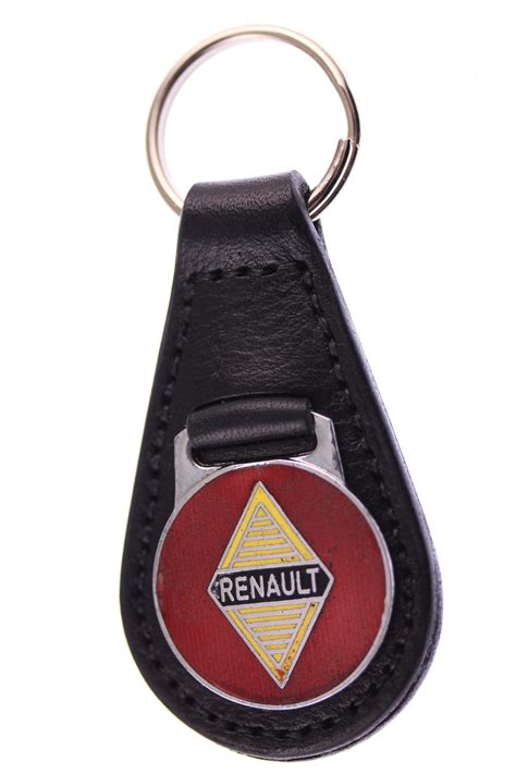 Renault – original 1960s vitreous enamel badge remounted onto a new ...