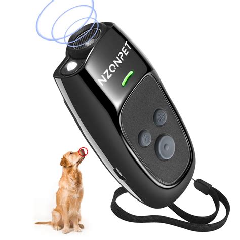 Dog Barking Deterrent Device, Ultrasonic Anti Barking Device, Fashion Bright Yellow Rechargeable ...