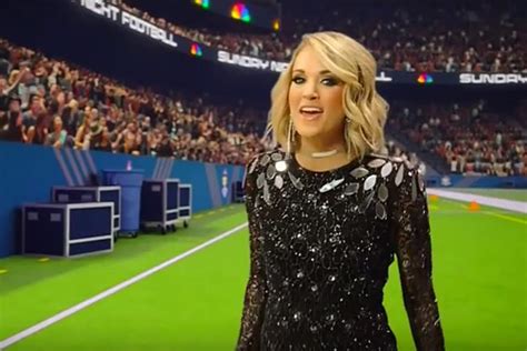 Carrie Underwood Stuns in 'Sunday Night Football' Opening