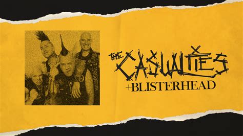 The Casualties+Blisterhead – Pustervik