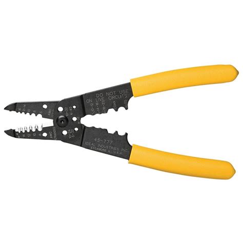 Commercial Electric 7 in. Wire Stripper and Cutter-06010 - The Home Depot