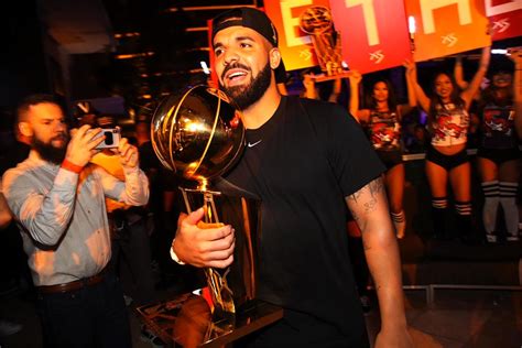 Eyes on the Prize from Drake Celebrates Toronto Raptors' 2019 NBA ...