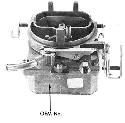 Holley Carburetor Numerical Index