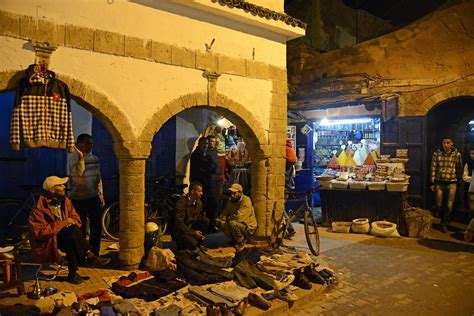 Essaouira - Medina at Night (4) | Essaouira | Pictures | Morocco in Global-Geography