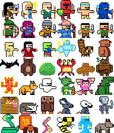 RPG Characters Pack by Pixel Rebels