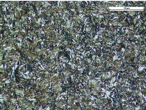 Microstructure of the investigated low-alloy boron steel with high... | Download Scientific Diagram