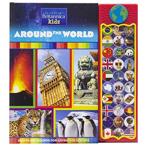 Encyclopedia Britannica Kids - Around the World 30 Button Sound Book - PI Kids - Claire Winslow ...